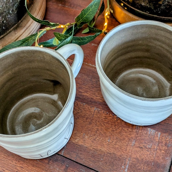 Sundance Heart Design Mugs with Purple and Yellow Accents for Mom - Picture 3 of 5